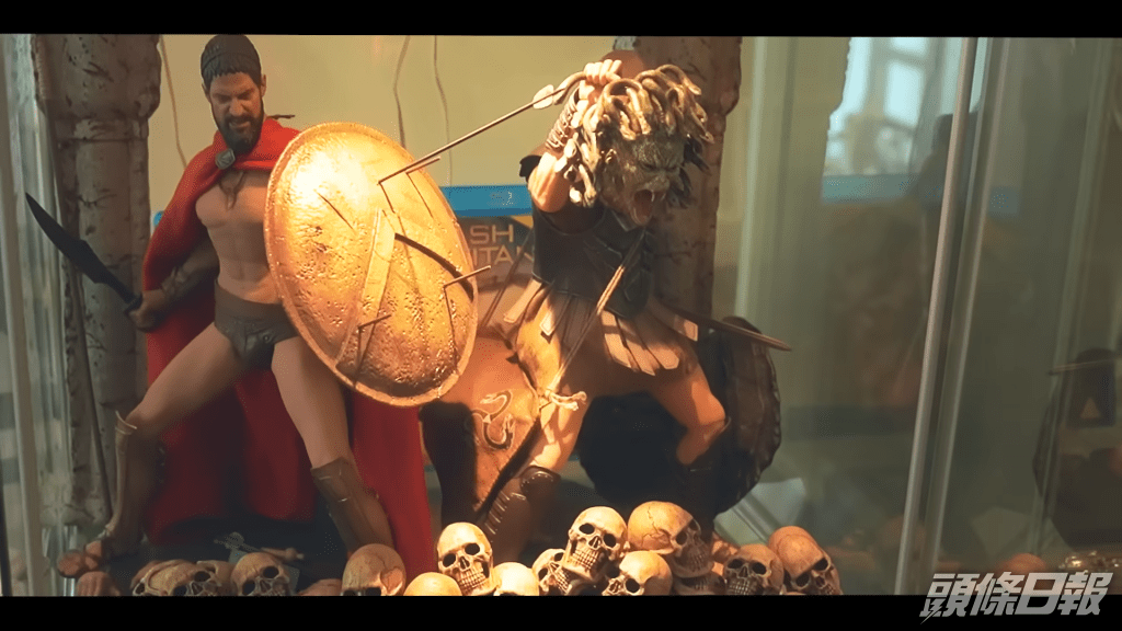 當中有不少電影主題的人偶。